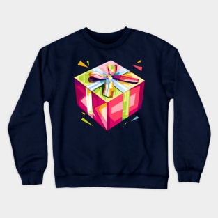 Christmas present WPAP Crewneck Sweatshirt